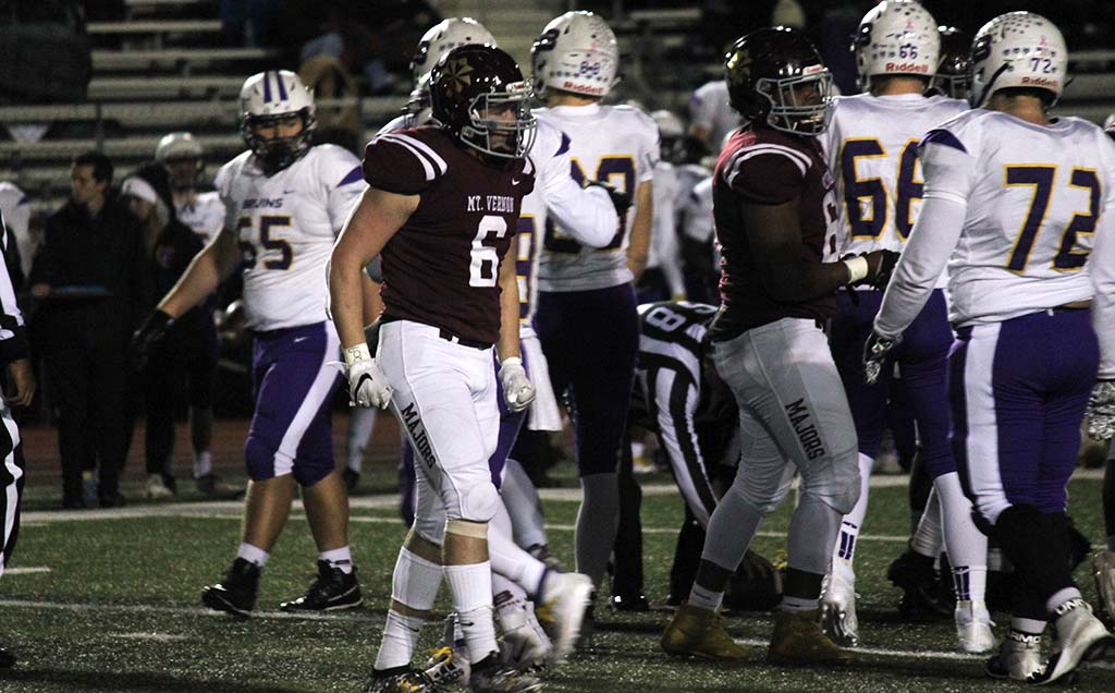 Mejia looking toward sideline