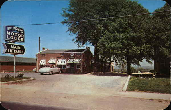 Undated image of motel. 