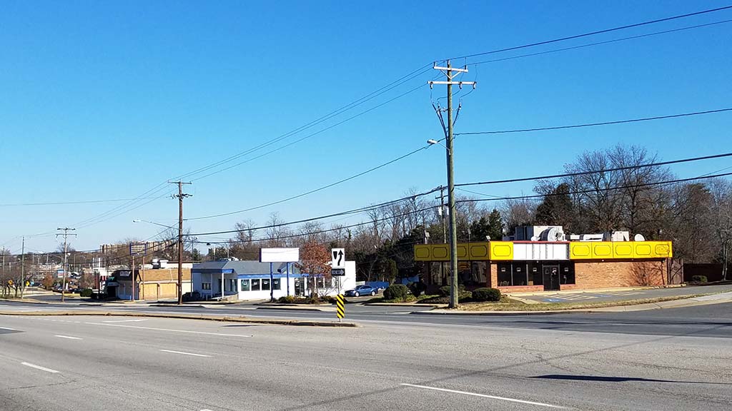 Image of Kings Crossing from hill