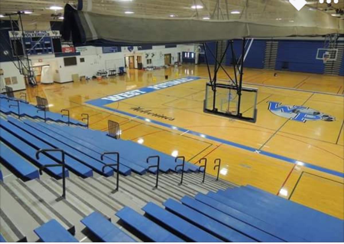 New baseline and center court logo